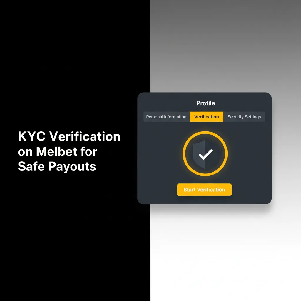 KYC on Melbet: fill profile, upload ID and address proof, verify payment method, await approval for safe payouts.