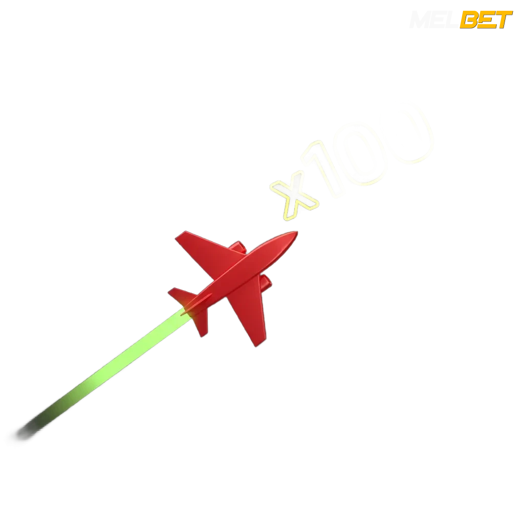 Melbet Aviator promo: rising plane, cash-out button, 150% Welcome Bonus up to ₹40,000.