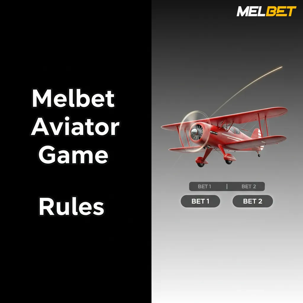 Melbet Aviator rules: place bets, multiplier rises as plane ascends; cash out before it flies away; manual or auto cashout.