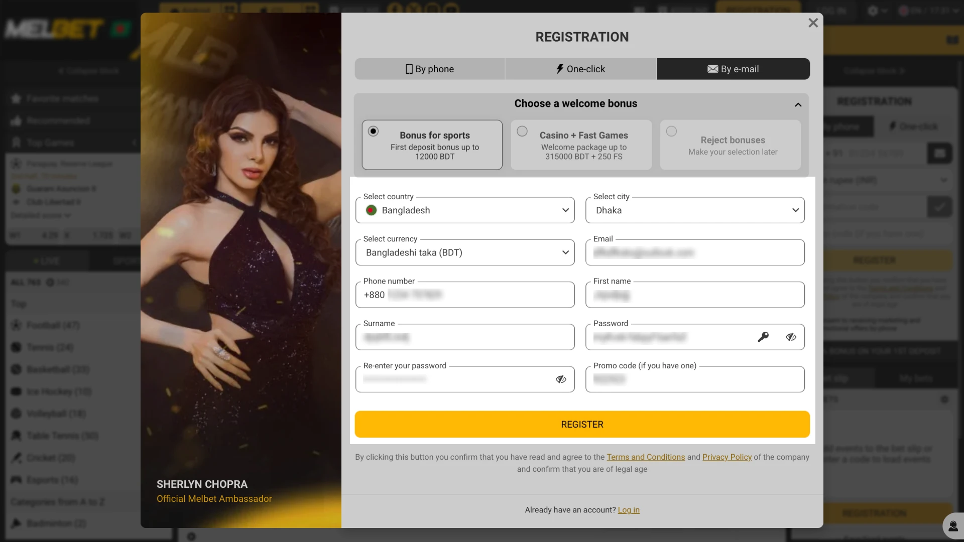 Confirm personal details to unlock full account features.
