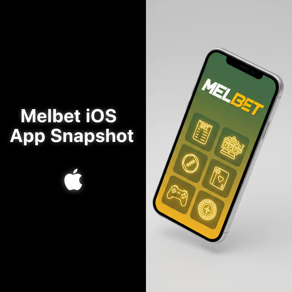 Melbet iOS app snapshot on iPhone and iPad showing live betting, cashout, and casino; requires iOS 12, ~200MB. Free download