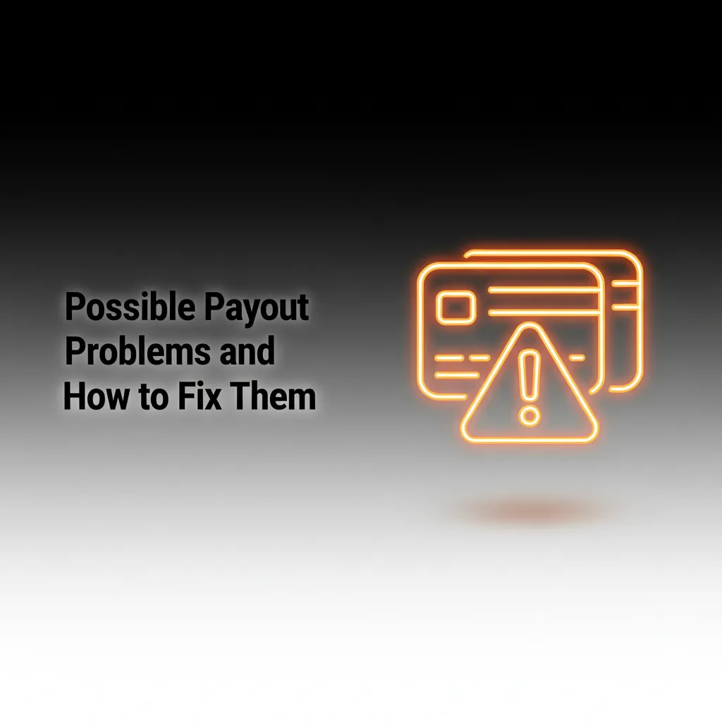 Infographic on Bangladesh payout issues and fixes: KYC pending, wrong details, bonus rollover, method limits, fees, delays