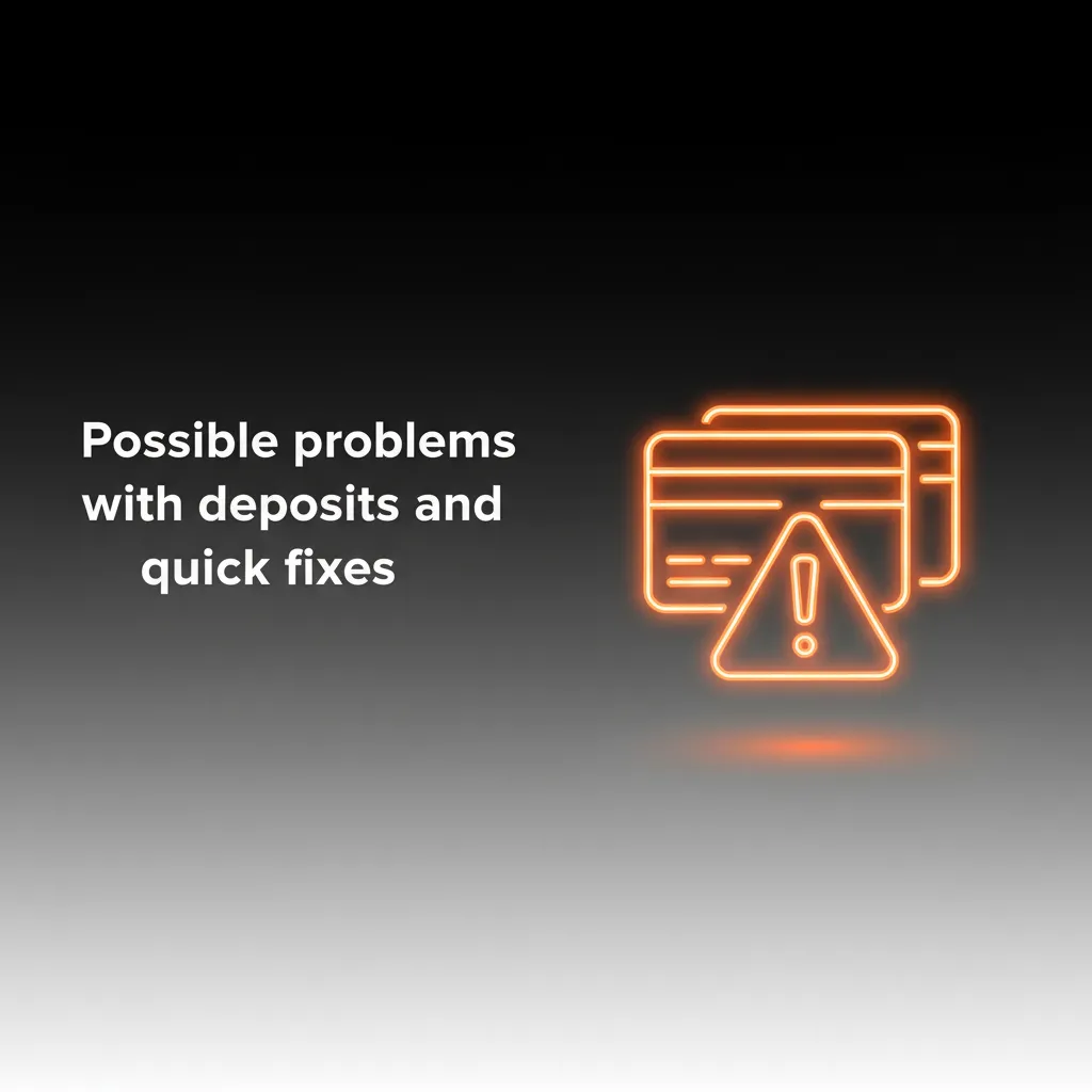 Infographic on Bangladesh deposit issues: bank limits, KYC pending, wrong UTR, maintenance, platform limits with quick fixes.