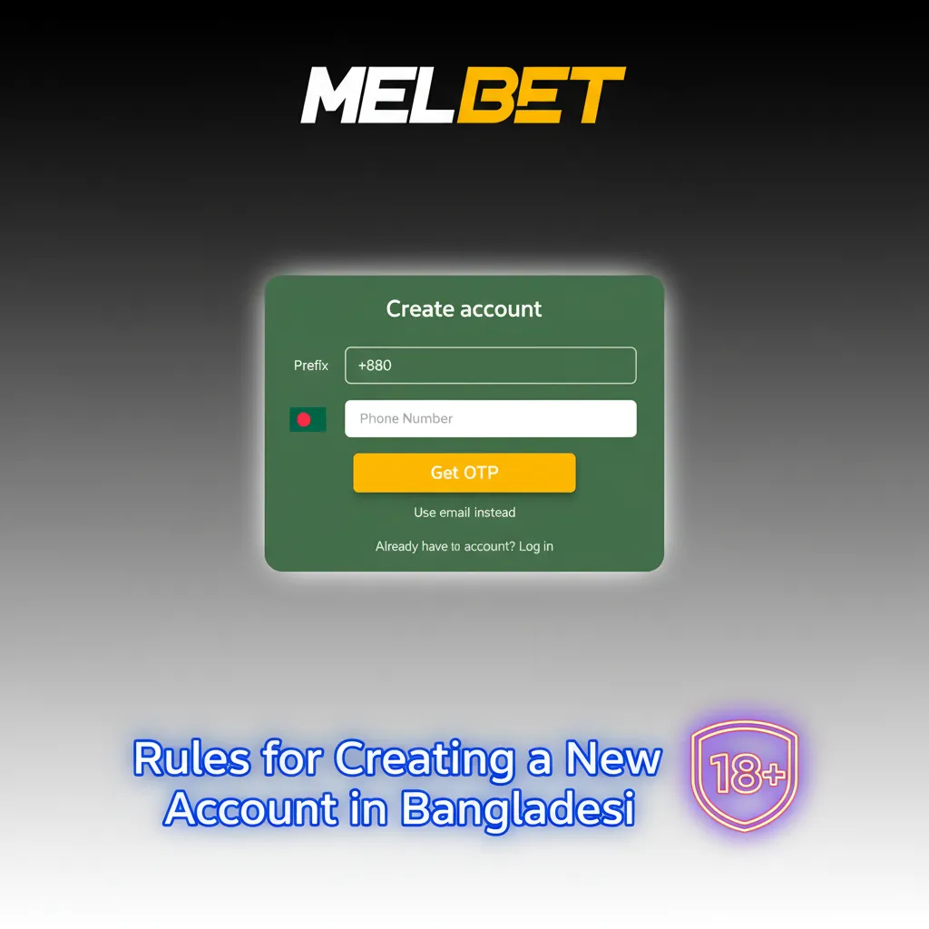 Bangladesh new account rules: 18+, follow laws, use real data, one account, accept Terms/Privacy, complete KYC.