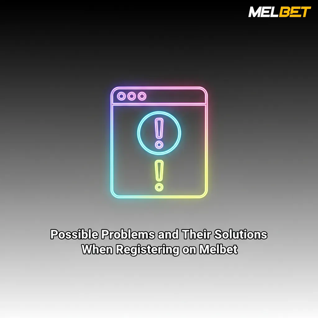 Table of Melbet registration problems with quick fixes: OTP, email link, KYC, existing account, page not loading.