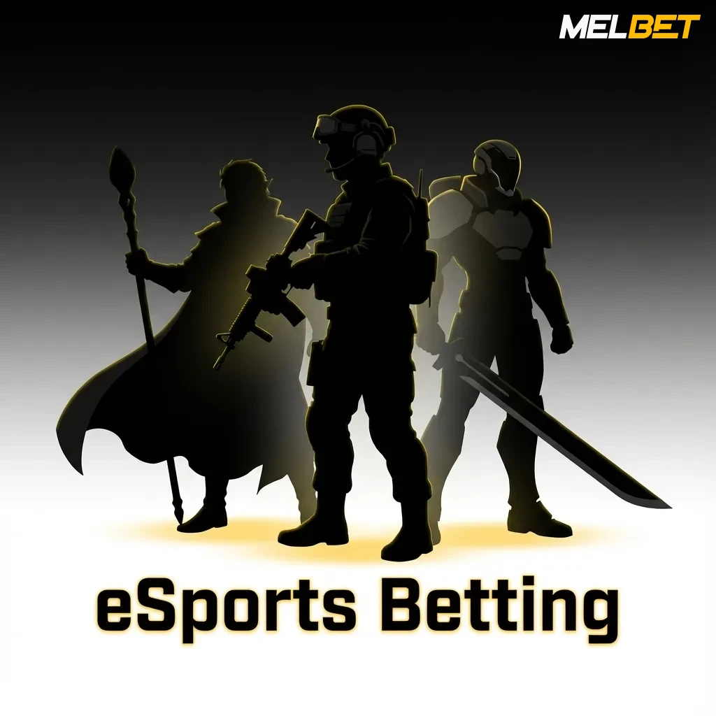 Melbet eSports betting screen with Dota 2, CS2, StarCraft and LoL match odds for maps, kills, handicaps and winners